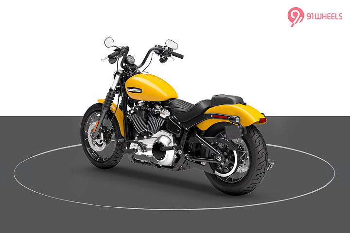Harley-Davidson Street Bob Left Rear Three Quarter