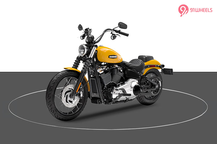Harley-Davidson Street Bob Left Front Three Quarter