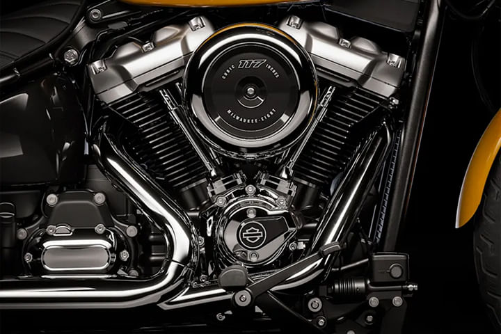 Harley-Davidson Street Bob Engine From Right