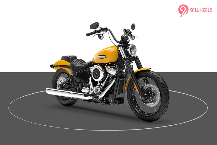 Harley-Davidson Street Bob Right Front Three Quarter