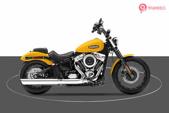 Harley-Davidson Street Bob Right Side View Harley-Davidson Street Bob Right Side View