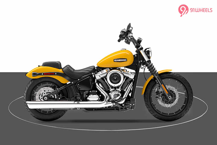 Harley-Davidson Street Bob Right Side View Harley-Davidson Street Bob Right Side View