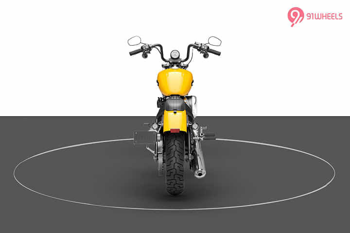 Harley-Davidson Street Bob Rear View Harley-Davidson Street Bob Rear View