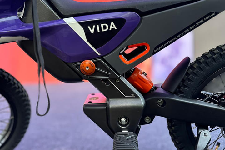 Hero Vida Dirt.E Battery Compartment Hero Vida Dirt.E Battery Compartment