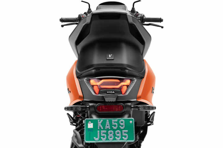 Hero Vida V2 Rear View Hero Vida V2 Rear View