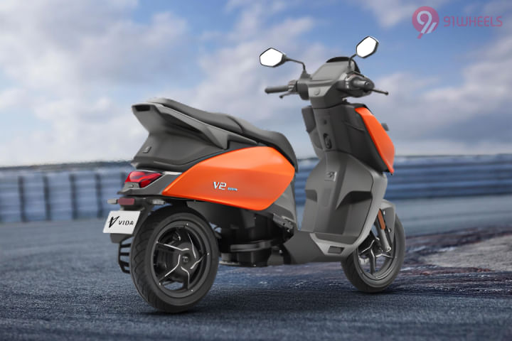 Hero Vida V2 Right Rear Three Quarter