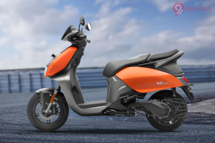 Hero Vida V2 Left Side View