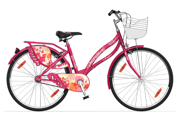 hero miss india cycle pink