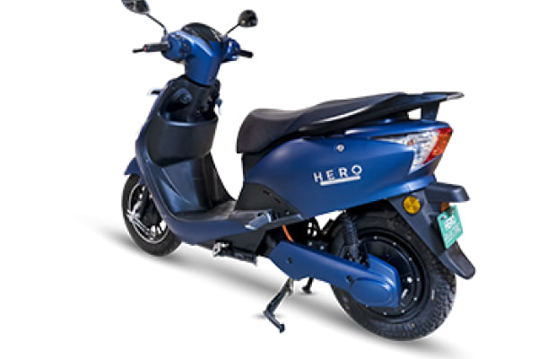 Hero Electric Optima Left Rear Three Quarter