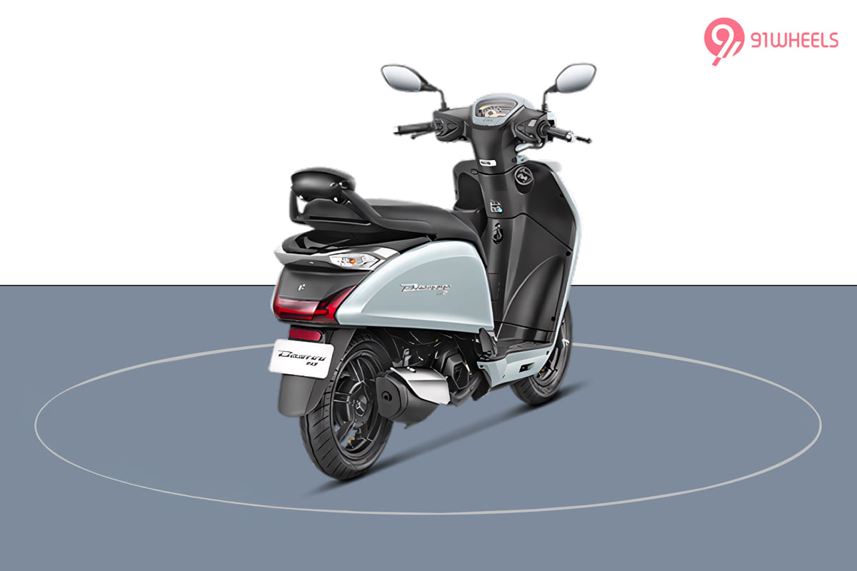 Hero Destini 110 Right Rear Three Quarter
