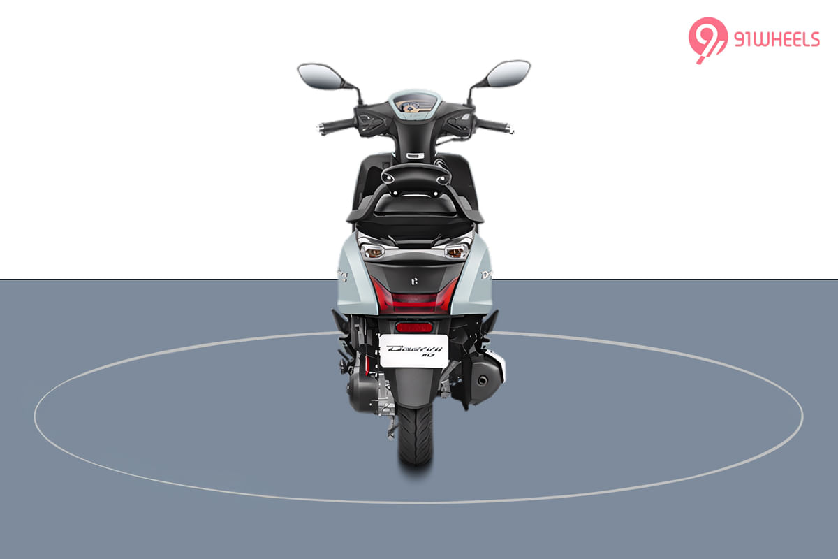 Hero Destini 110 Rear View