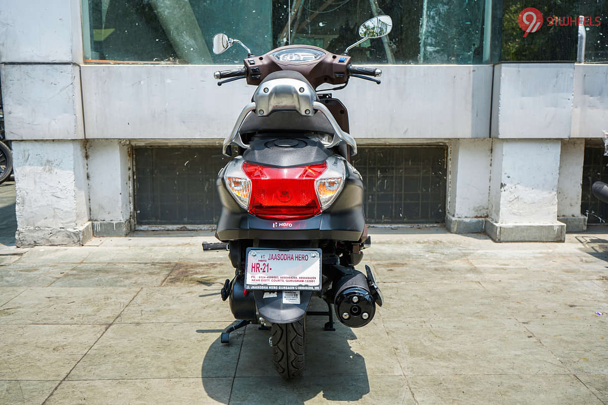 Hero Destini 125 XTEC  2022 - 2025 Rear View