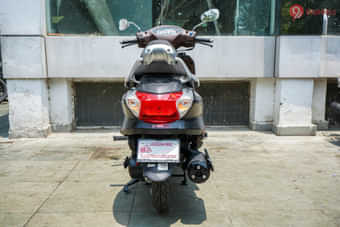 Hero Destini 125 XTEC  2022 - 2025 Rear View Hero Destini 125 XTEC  2022 - 2025 Rear View
