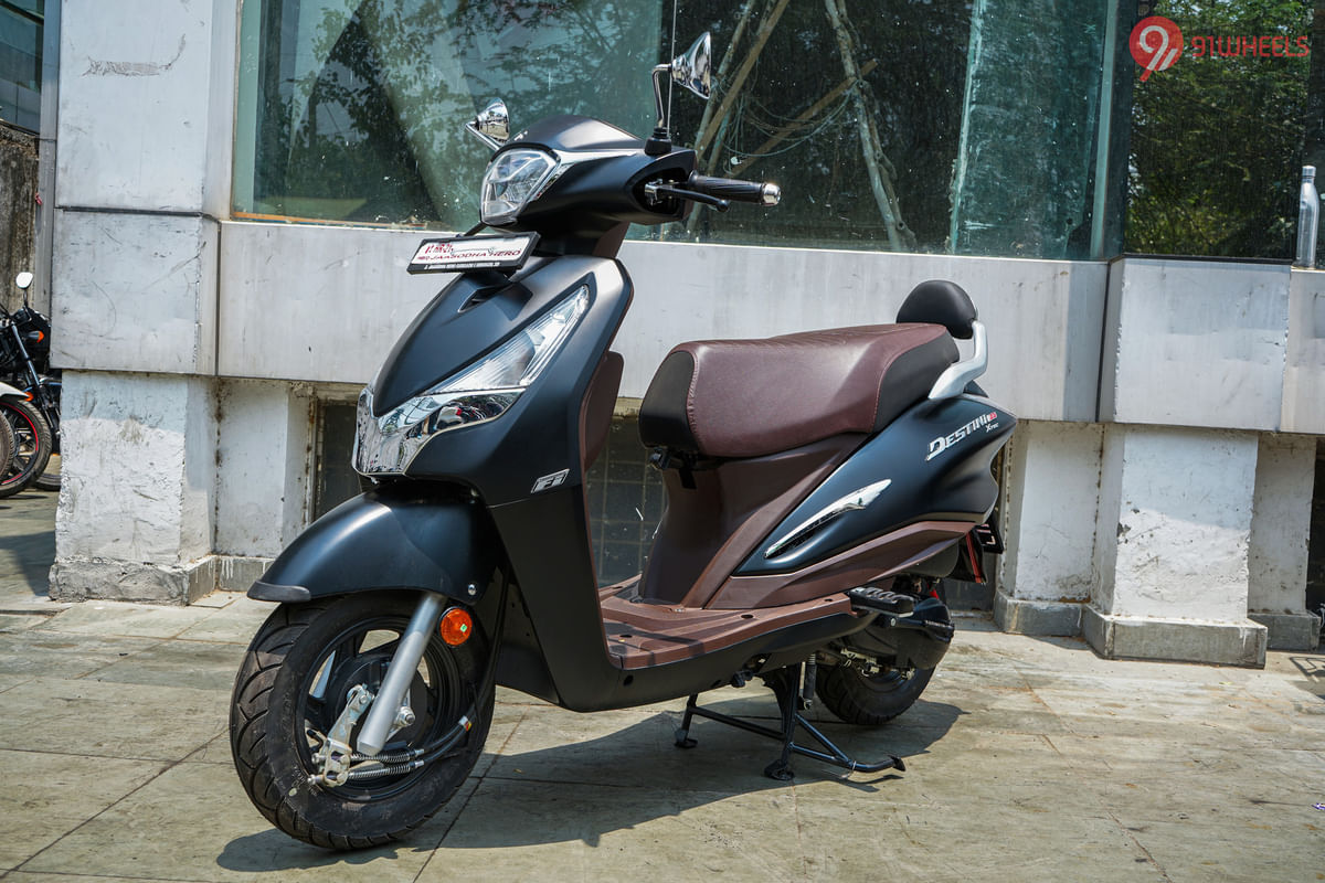 Hero Destini 125 XTEC  2022 - 2025 Left Front Three Quarter