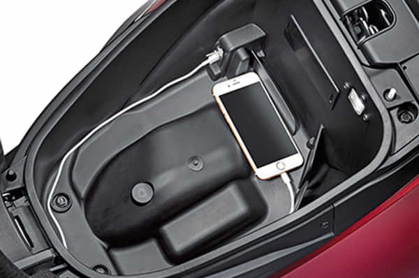 Hero Destini 125 2021-2022 Underseat space