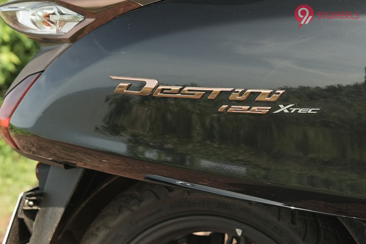 Hero Destini 125 Right Side Body Panel Badge