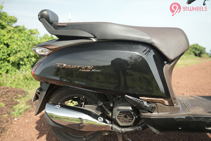 Hero Destini 125 Engine From Right