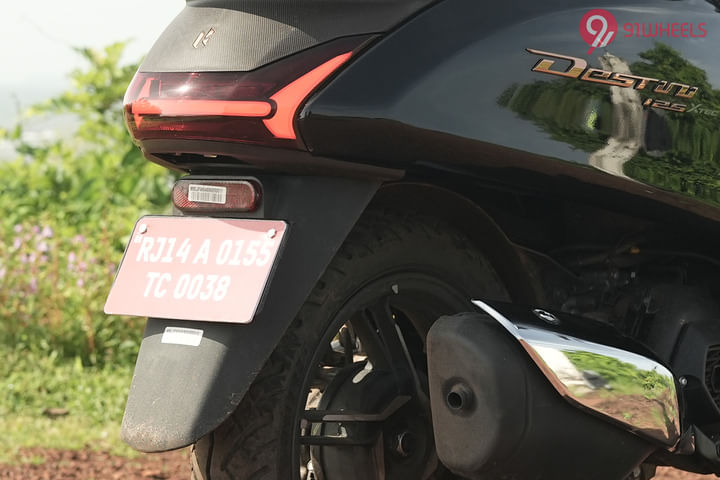 Hero Destini 125 Rear Mudguard