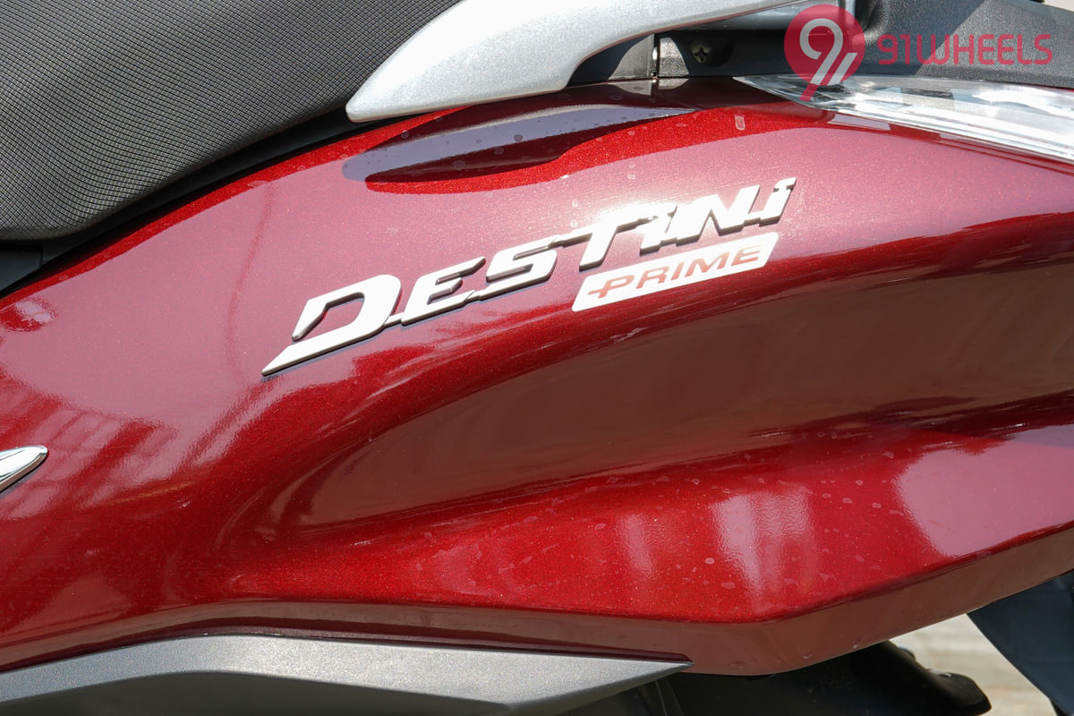 Hero Destini Prime Left Side Body Panel Badge