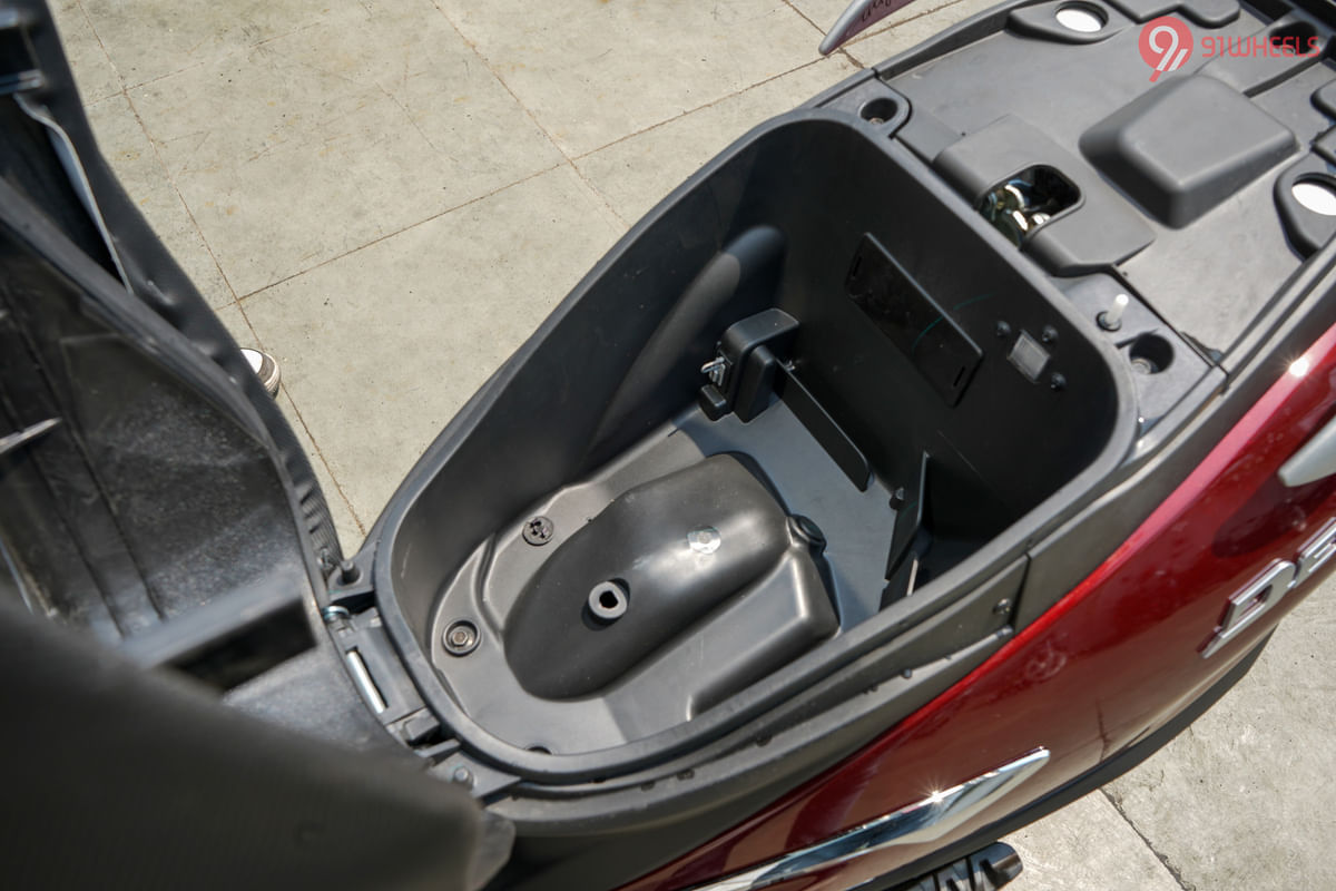 Hero Destini Prime Underseat Storage