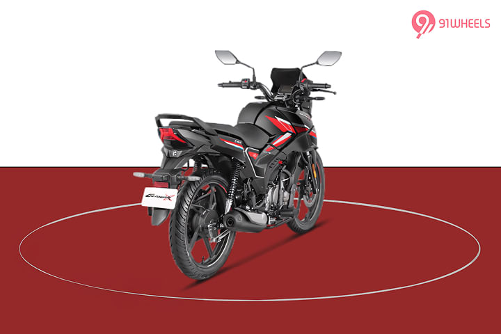 Hero Glamour X Right Rear Three Quarter