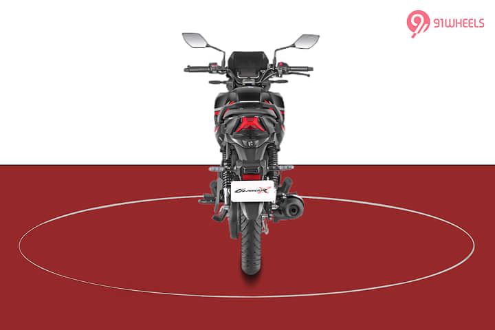 Hero Glamour X 125 Rear View