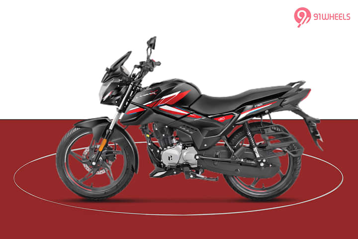 Hero Glamour X 125 Left Side View