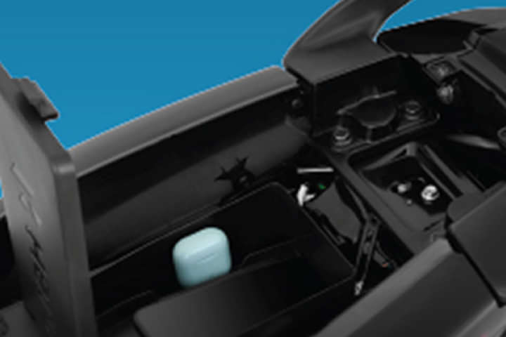 Hero Glamour X 125 Underseat Storage