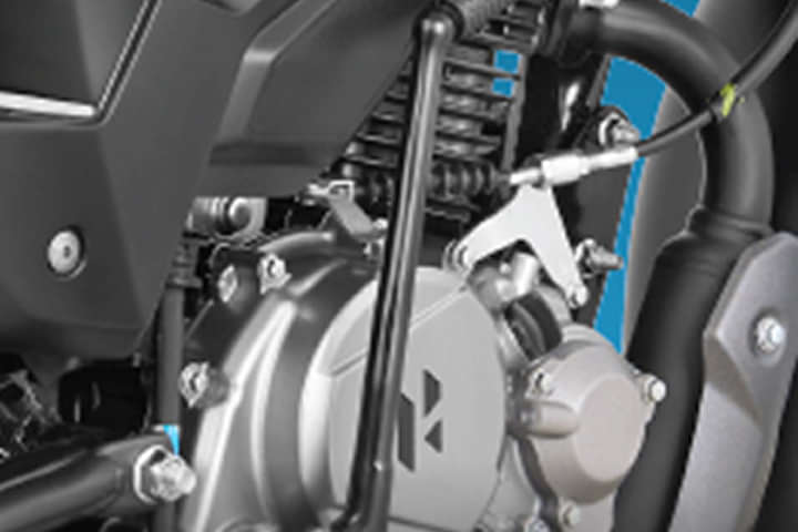 Hero Glamour X 125 Engine From Right