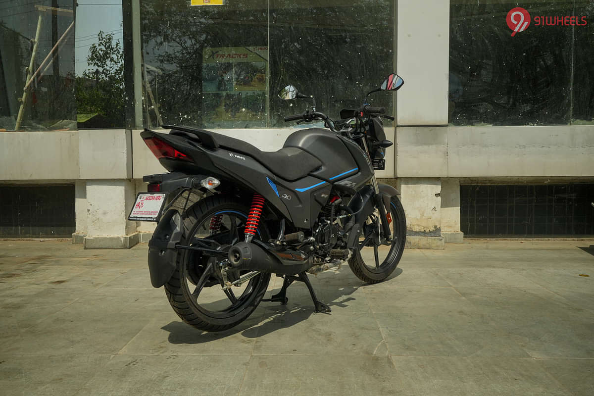 Hero Glamour Xtec Right Rear Three Quarter