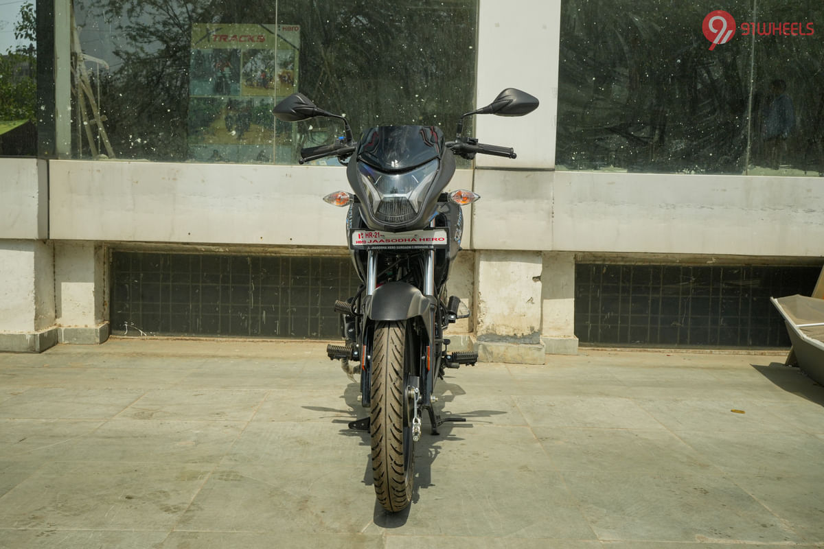 Hero Glamour Xtec Front View
