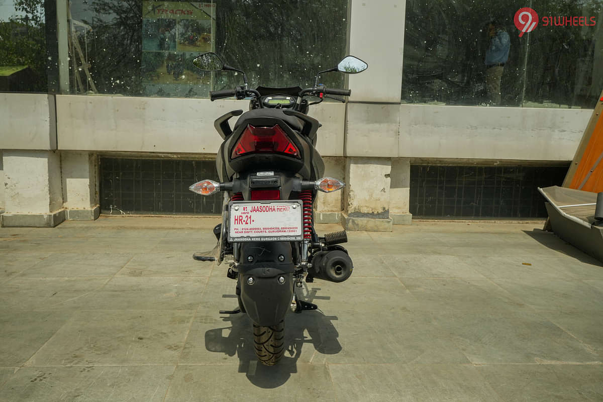Hero Glamour Xtec Rear View