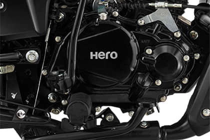 Hero New Glamour Disc Self Cast Black and Accent Engine From Right