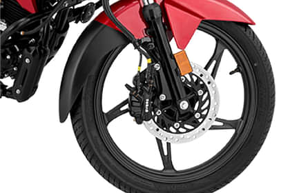 Hero New Glamour Drum Self Cast Black and Accent Front Disc Brake