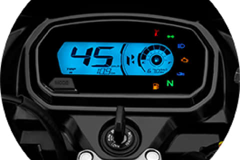 Hero New Glamour Drum Self Cast Black and Accent Speedometer