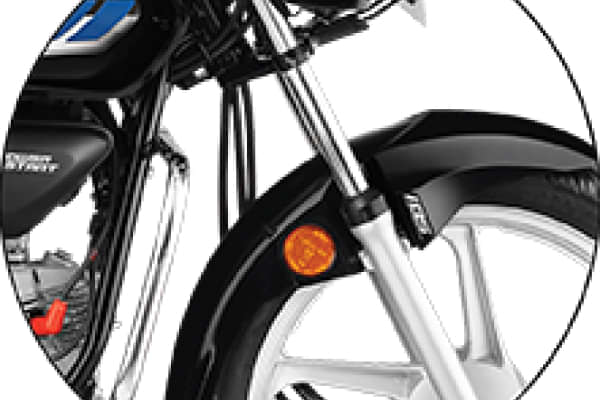 Hero HF 100 Front Suspension