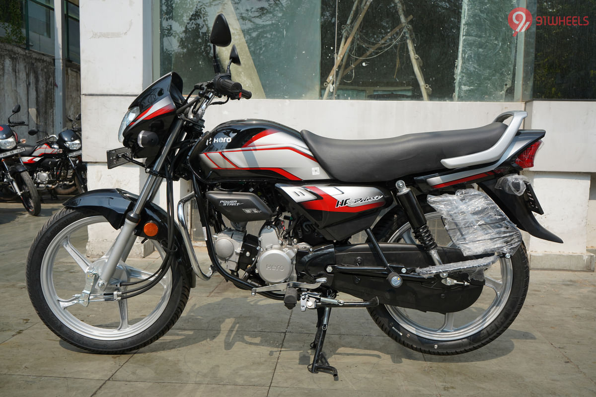 Hero HF Deluxe Left Side View