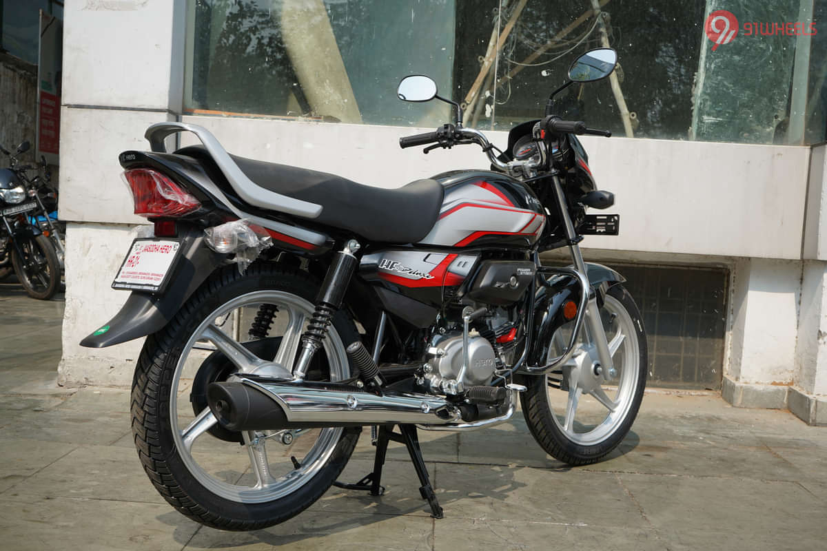 Hero HF Deluxe Right Rear Three Quarter
