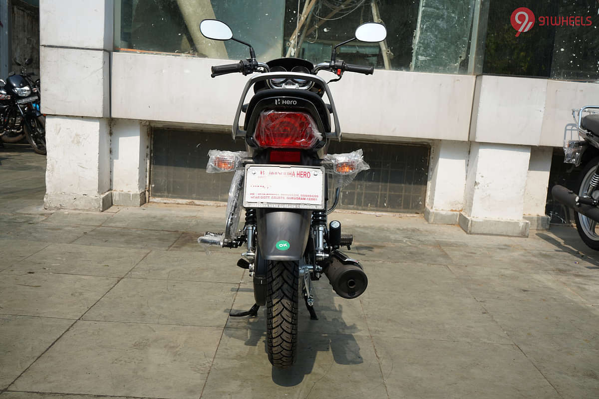 Hero HF Deluxe Rear View