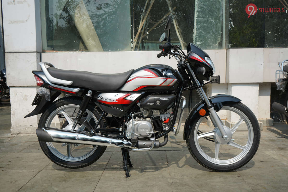 Hero HF Deluxe Right Side View