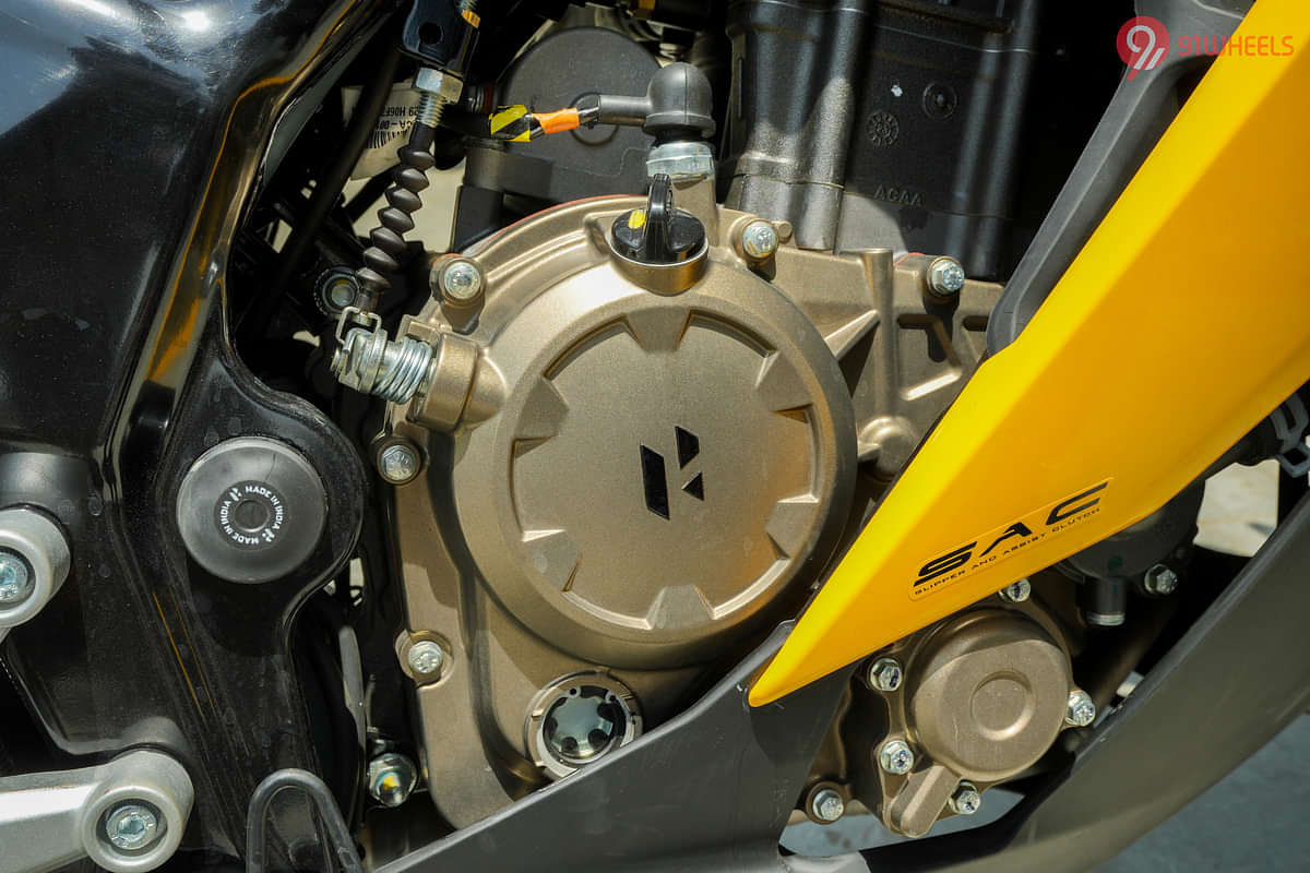 Hero Karizma XMR Engine From Right