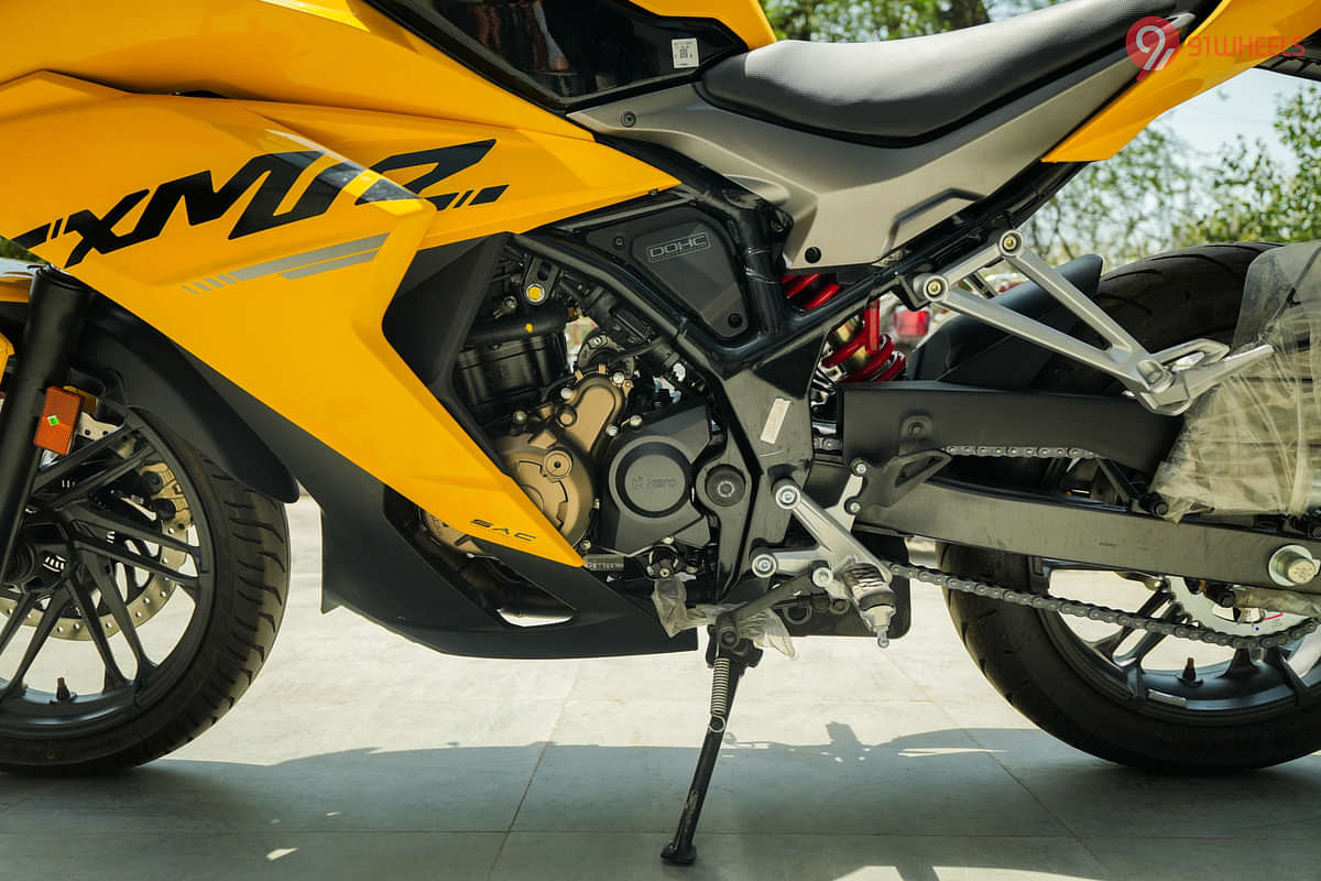 Hero Karizma XMR Tool Kit Compartment