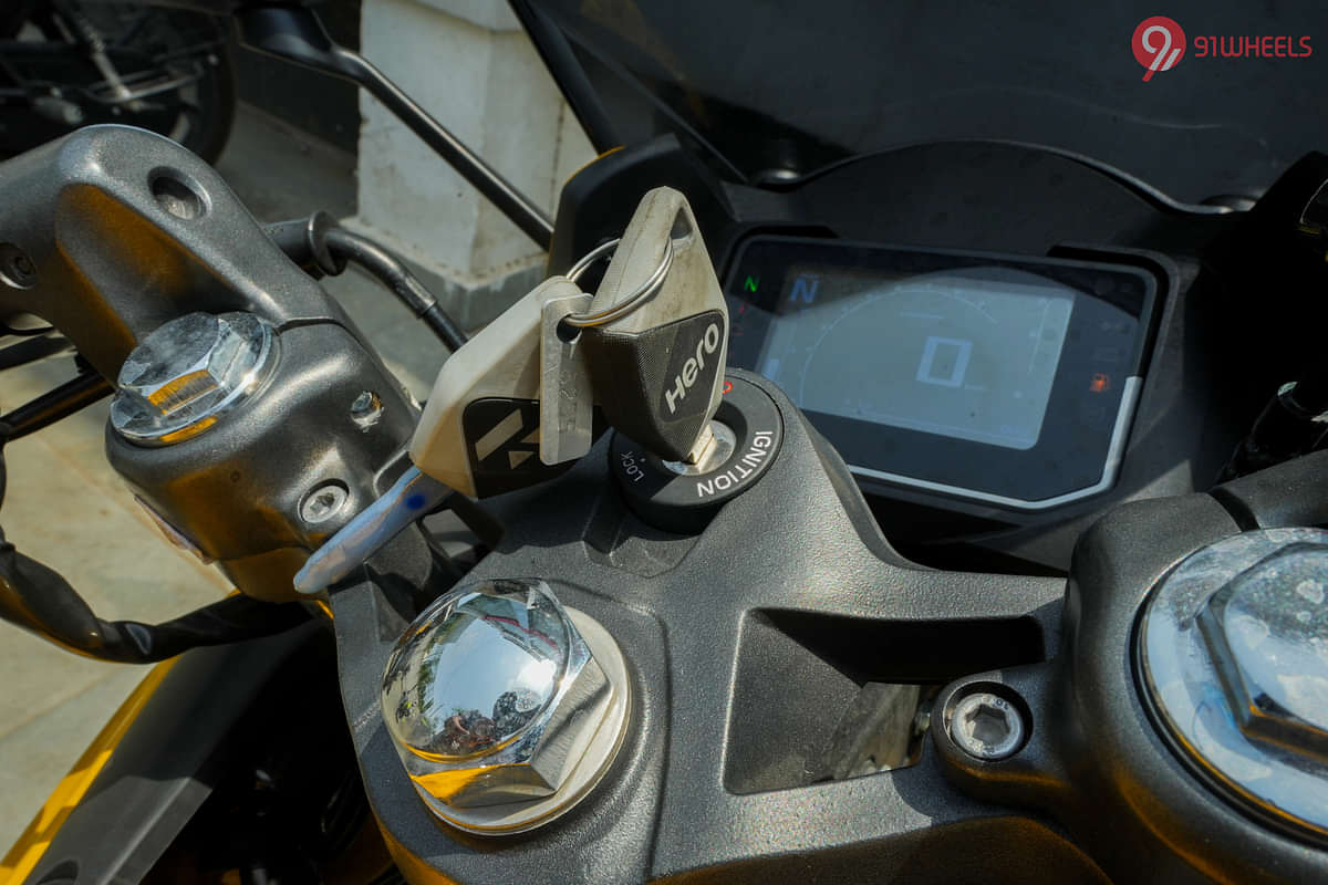 Hero Karizma XMR Steering Lock