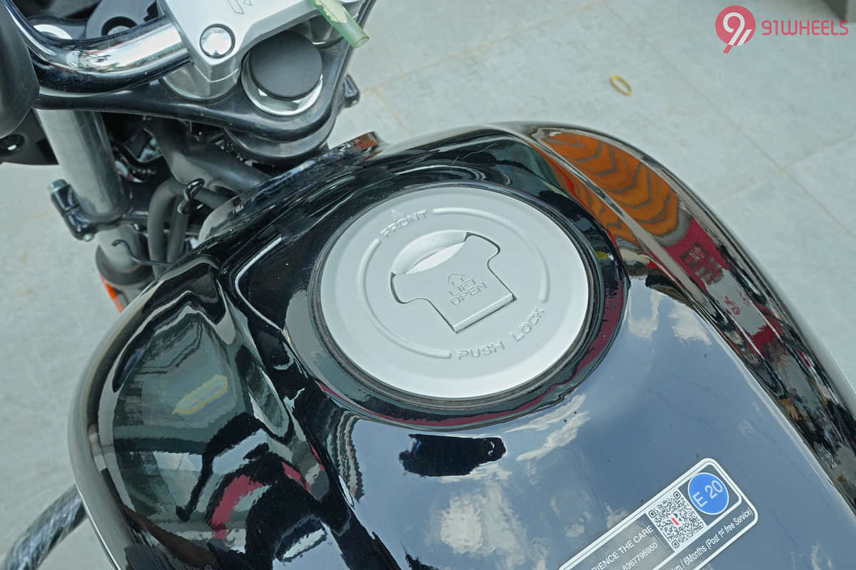 Hero Passion Plus Closed Fuel Lid