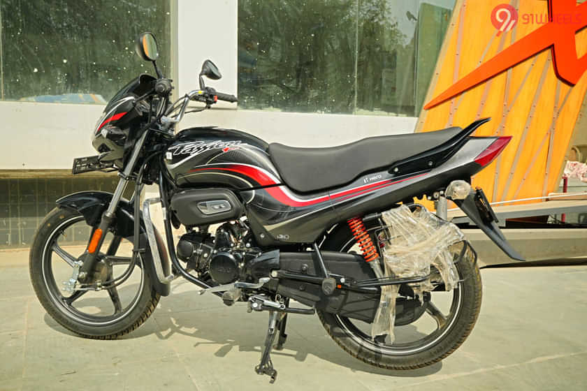 Hero Passion Plus Left Rear Three Quarter Hero Passion Plus Left Rear Three Quarter
