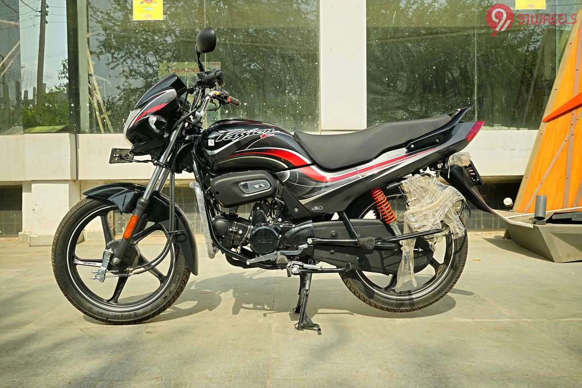 Hero Passion Plus Left Side View