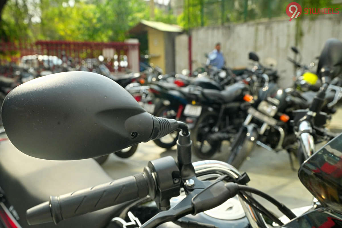 Hero Passion Plus Rear View Mirror