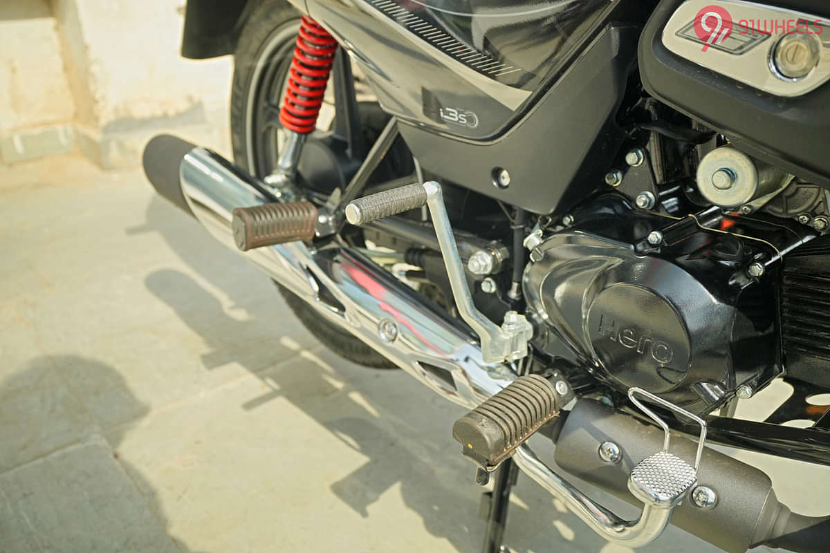 Hero Passion Plus Rider Footpeg