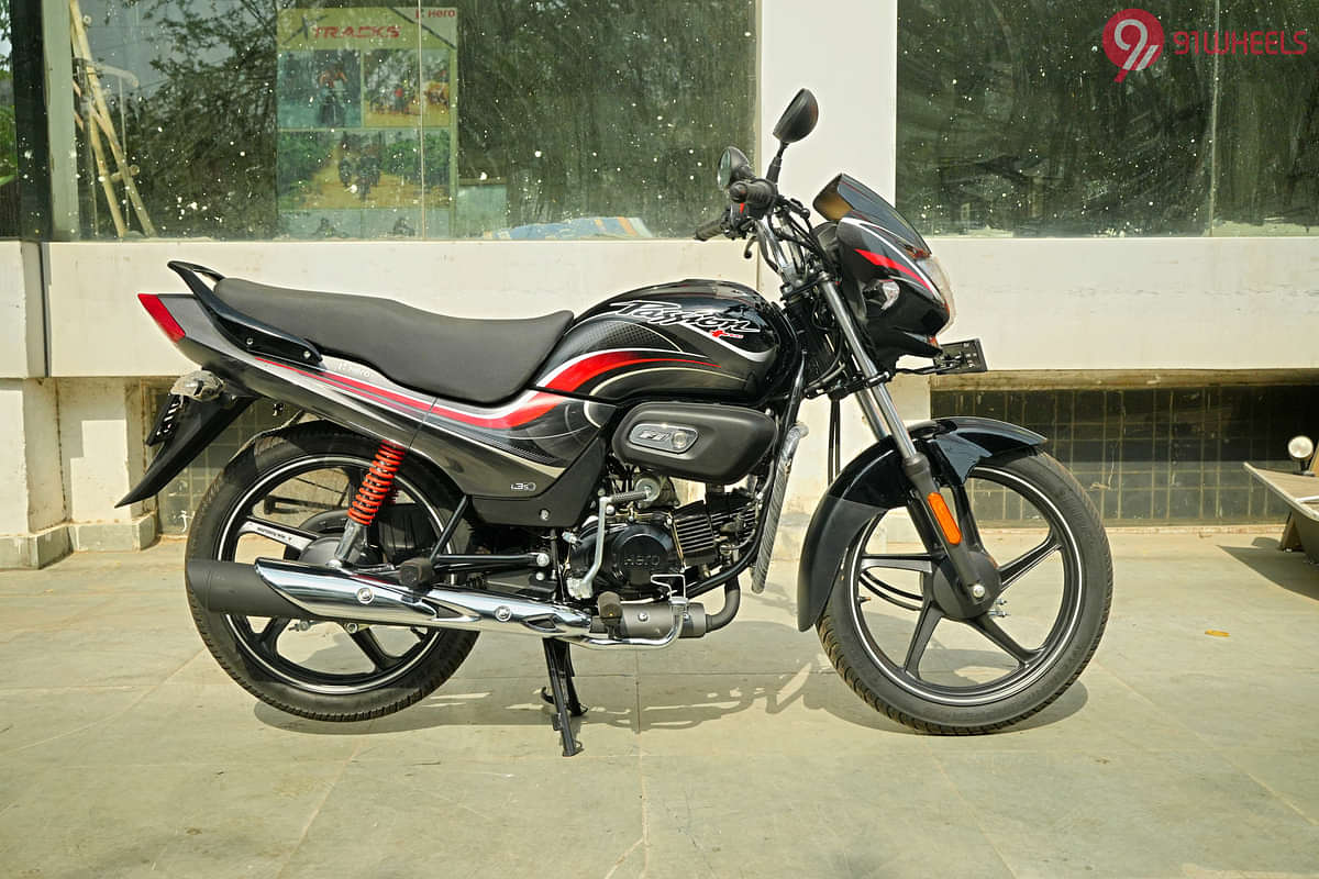 Hero Passion Plus Right Side View