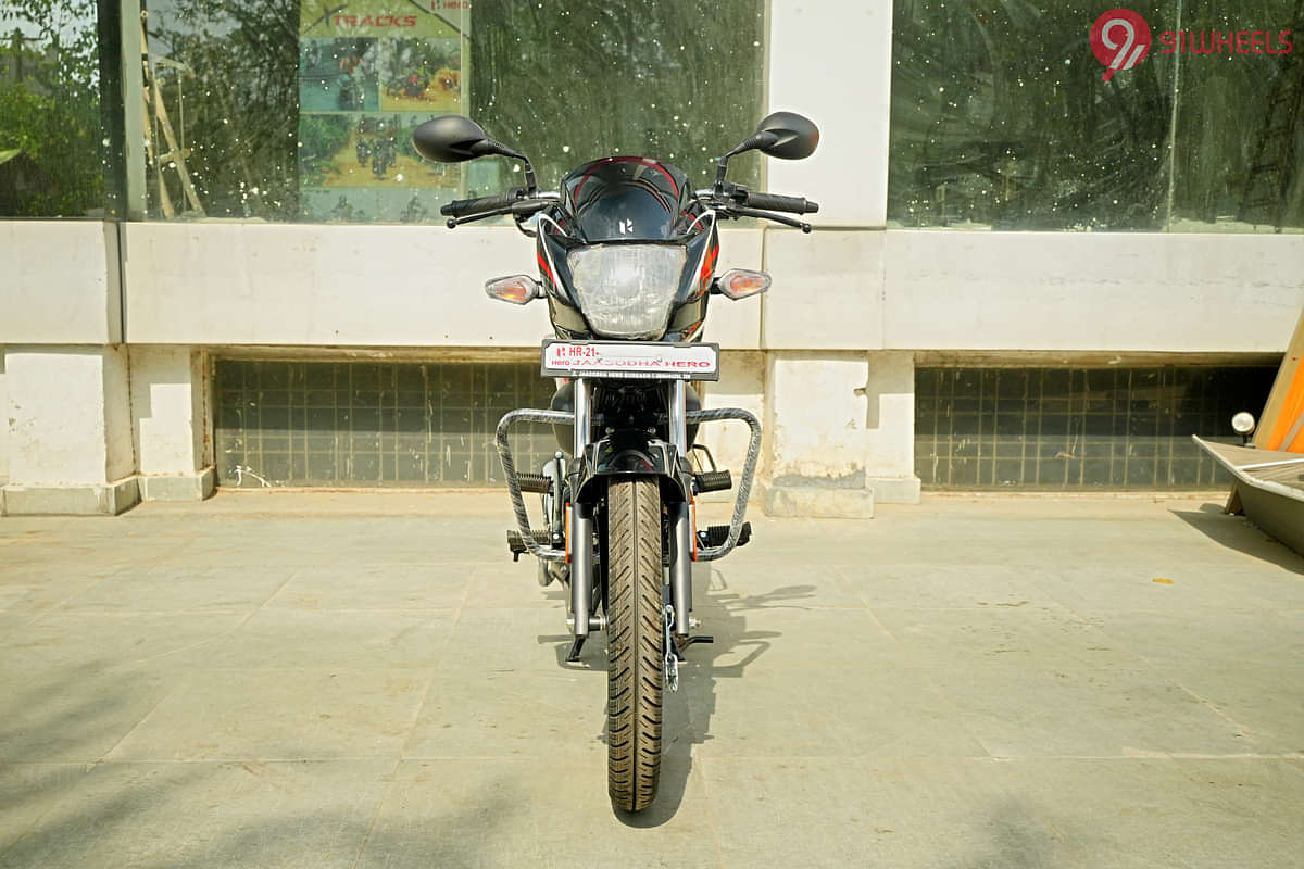 Hero Passion Plus Front View